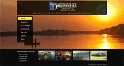 Desktop Screenshot of mnlakeshoreproperties.com